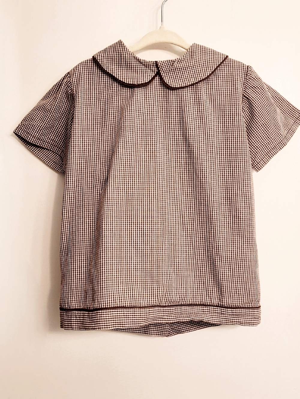 Nilly Beans Round Collar Shirt